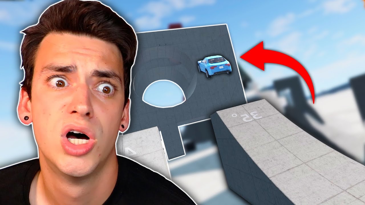 THE SCARIEST CAR JUMP EVER! (BeamNG Drive)