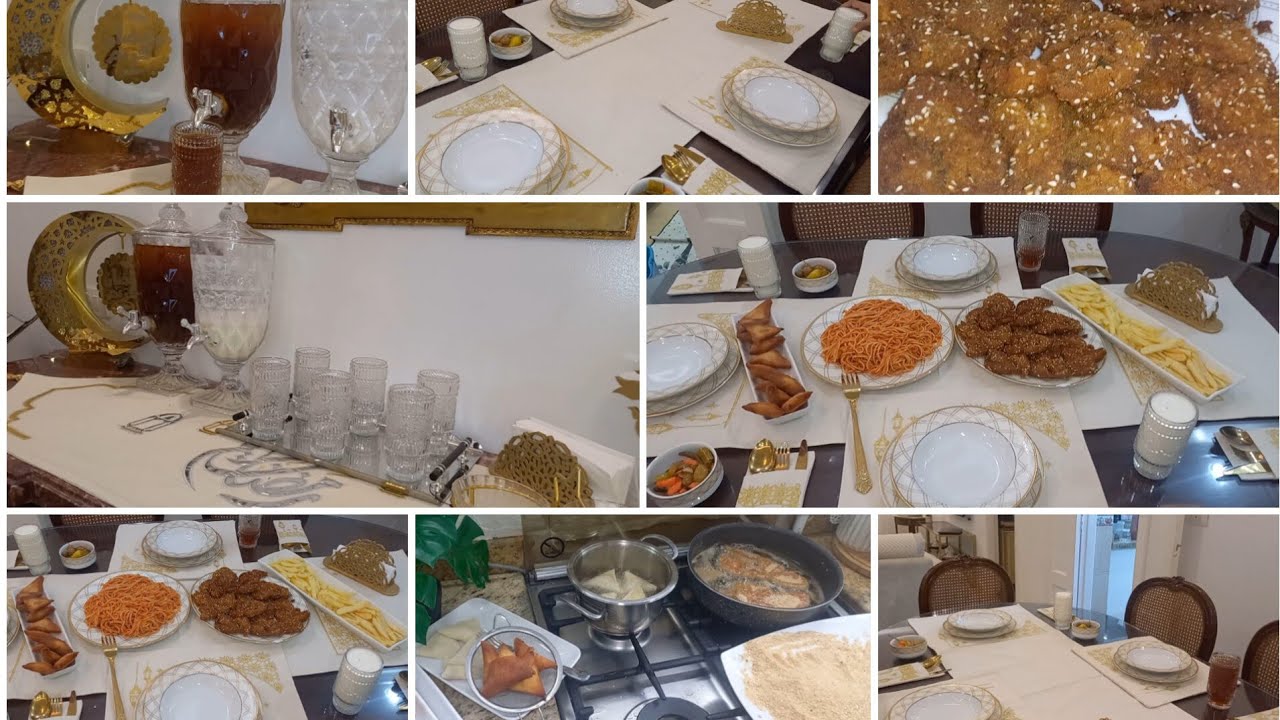 سفرة خامس يوم رمضان 2026 سهلة وسريعه فى ساعه واحدة بس 
