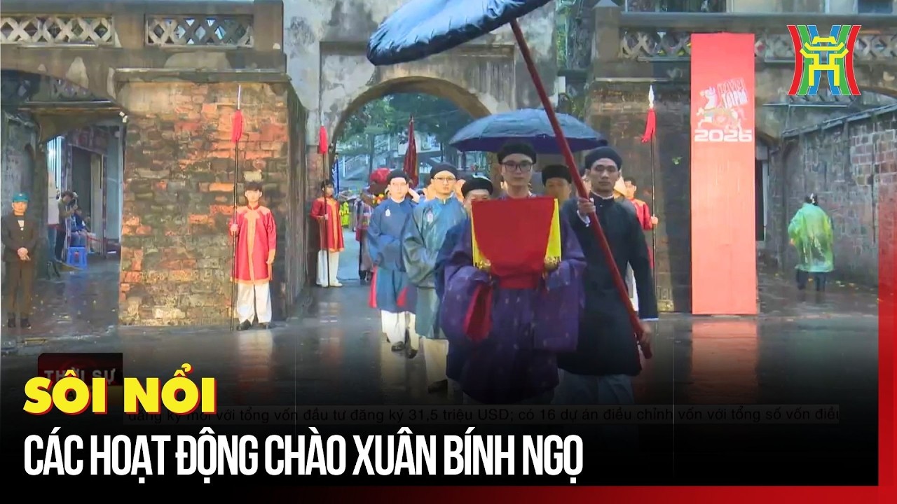 Sôi nổi các hoạt động chào xuân Bính Ngọ