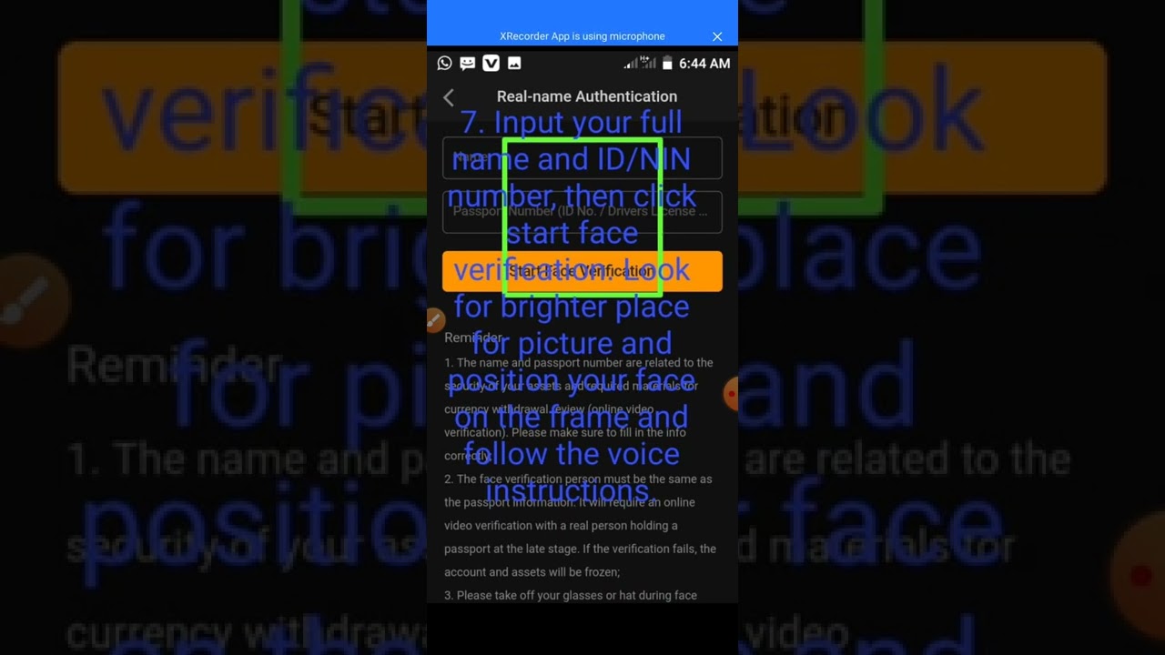 How to do KYC on Satoshi