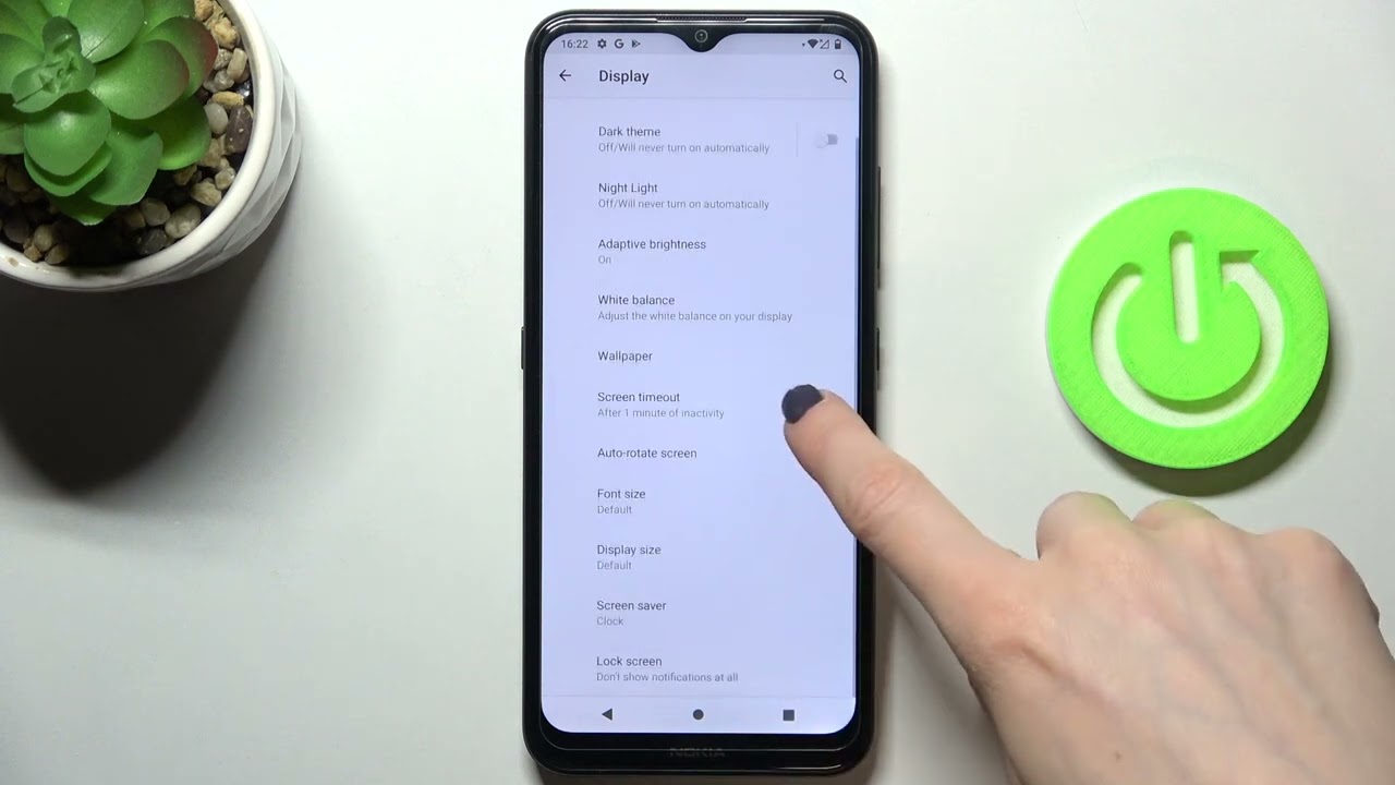 How to Change Screen Timeout on NOKIA 1.4 - Adjust Screen Timeout