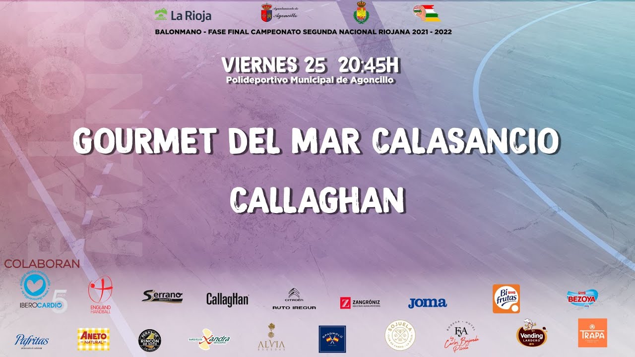 Final a 4 - Gourmet del Mar Calasancio vs Callaghan