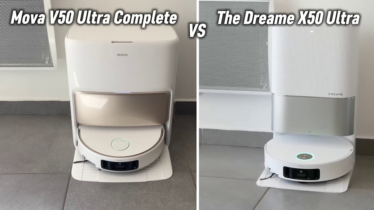 ✅ Mova V50 Ultra Complete против Dreame X50 Ultra — какой робот-пылесос настоящий победитель?