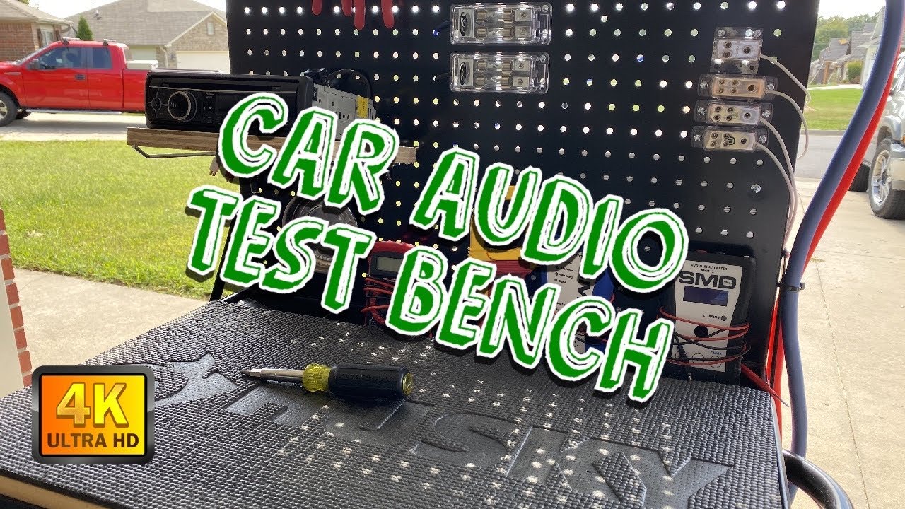 Building my new car audio test bench! [4K]