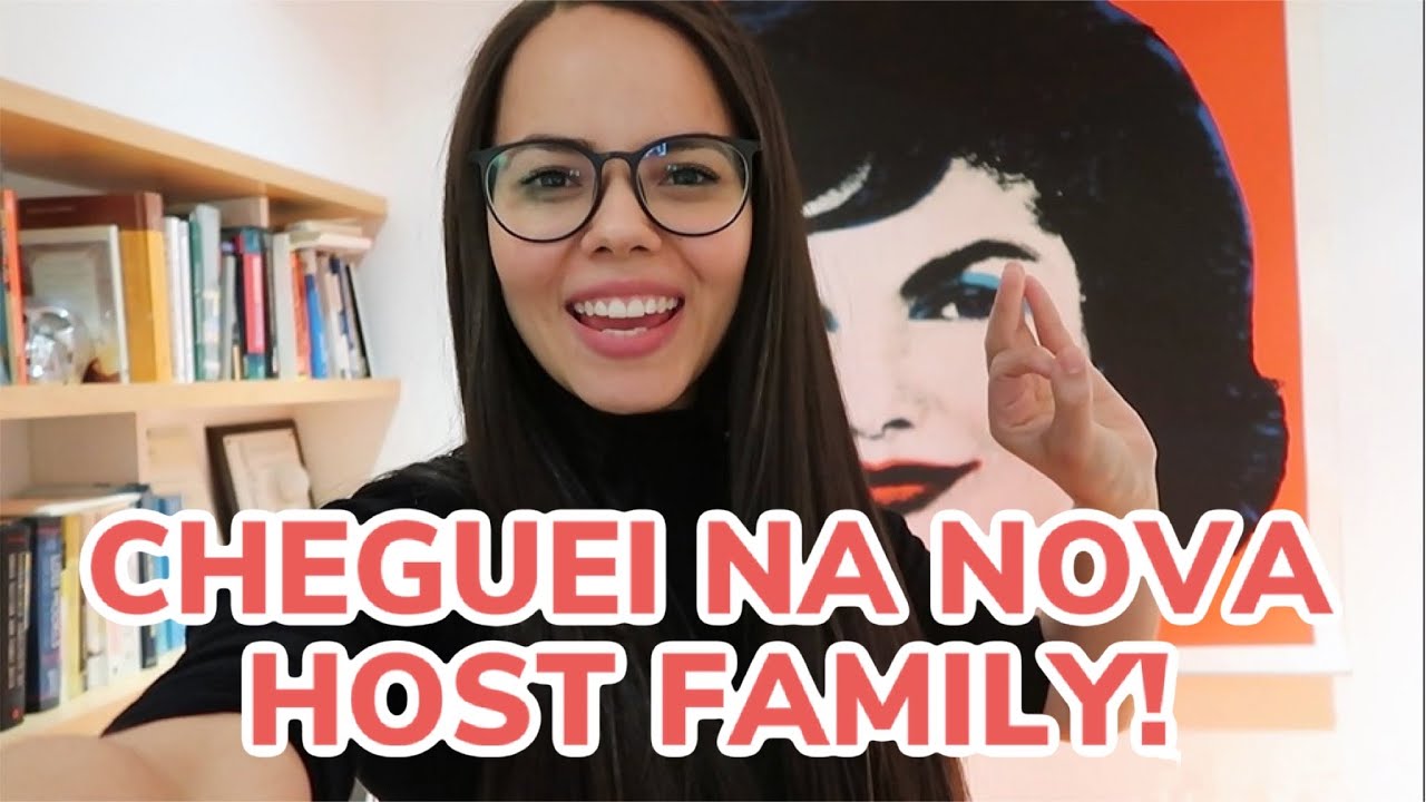 CHEGUEI NA NOVA HOST FAMILY! (AU PAIR)