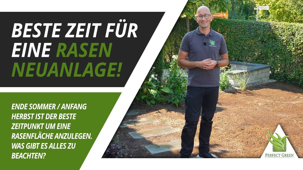 🌱 Rasen im Herbst neu anlegen: Unsere besten Tipps f&uuml;r eine erfolgreiche Rasenfl&auml;che 🌱
