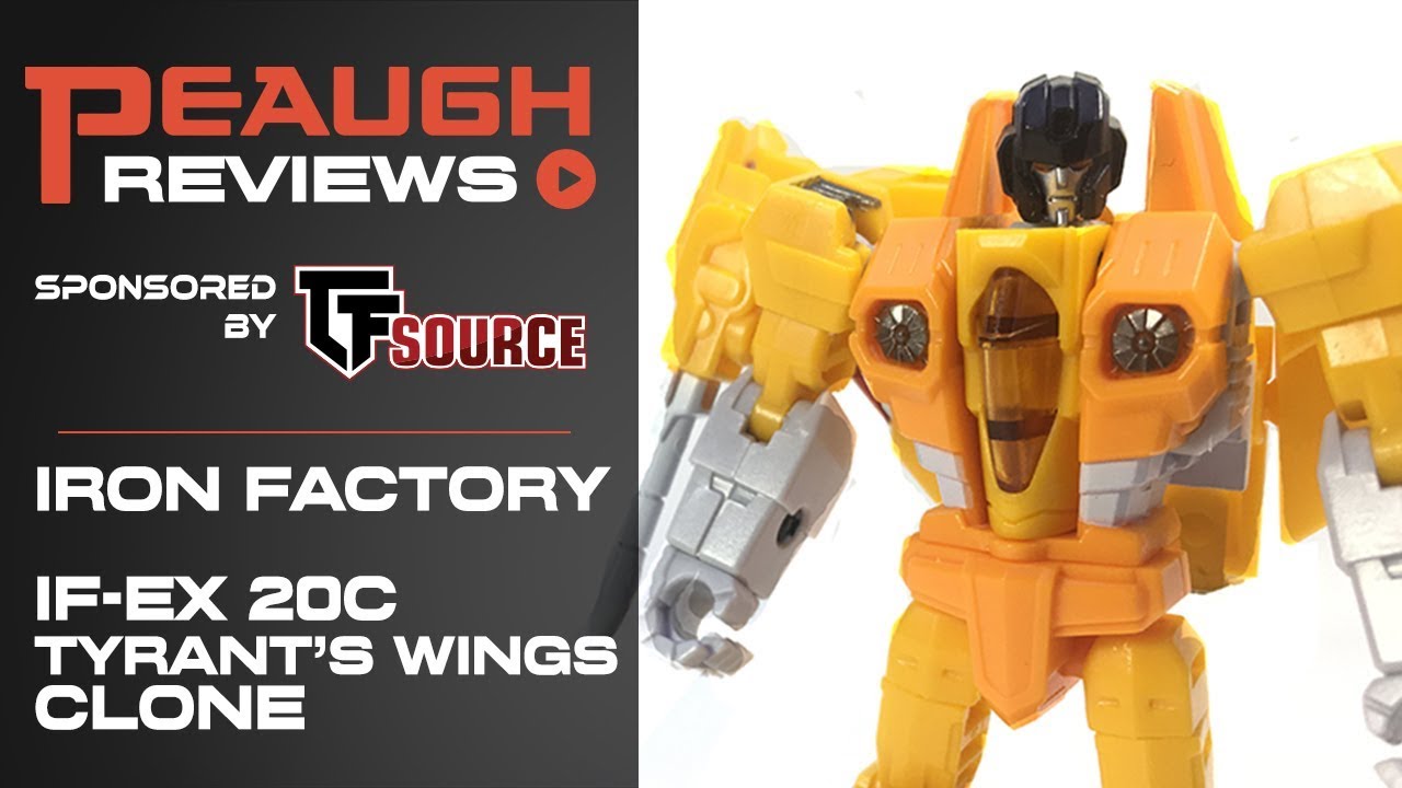 Video Review: Iron Factory IF-EX 20C Tyrant's Wing's CLONE (TFsource Exclusive Version)