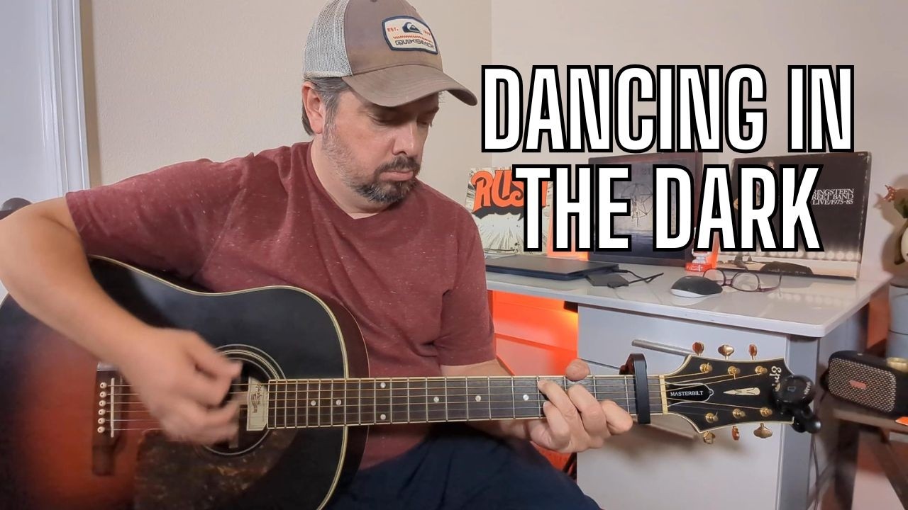 Dancing In the Dark - Bruce Springsteen guitar lesson