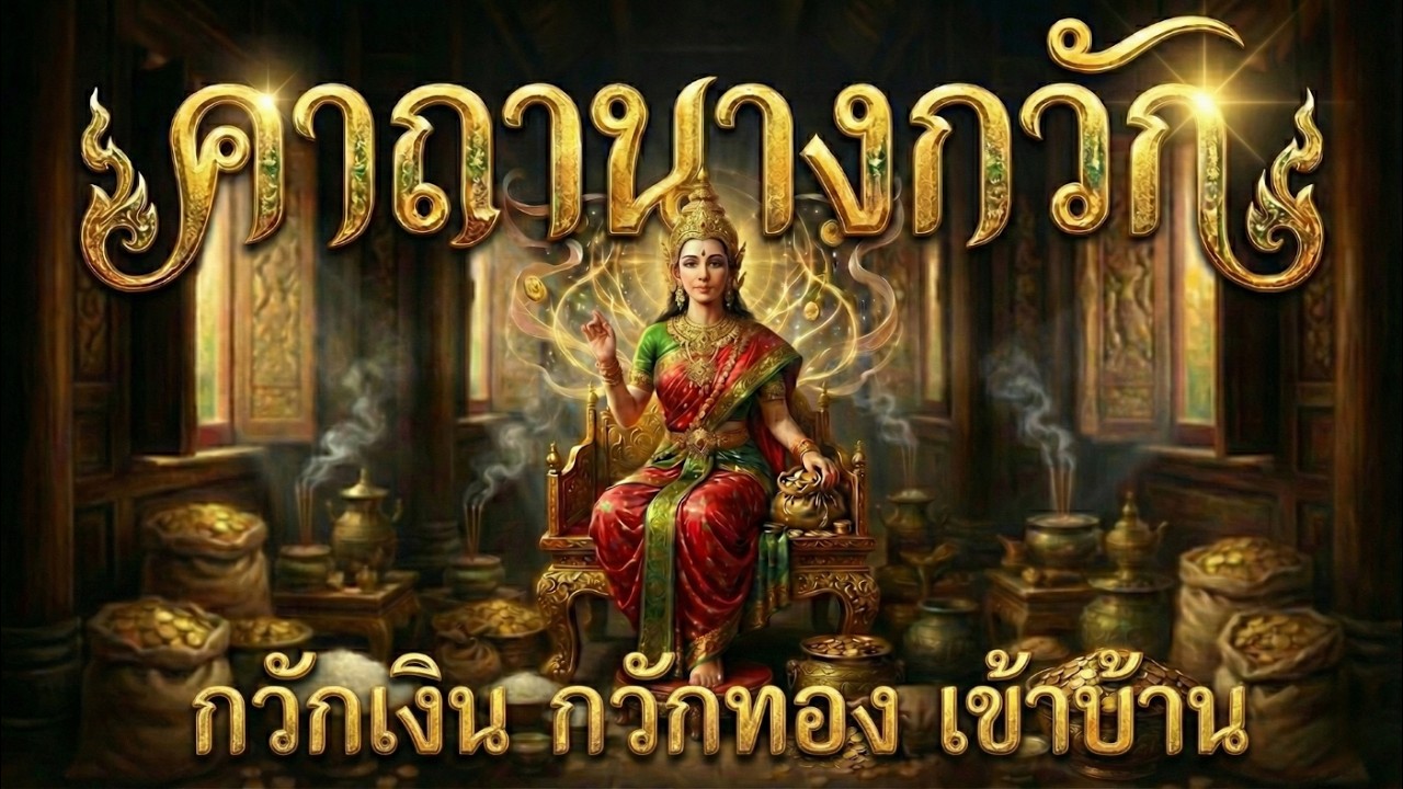 คาถานางกวัก (ฉบับเต็ม) กวักเงิน กวักทอง เข้าบ้าน สวดเปิดร้าน ค้าขายดี ร่ำรวย