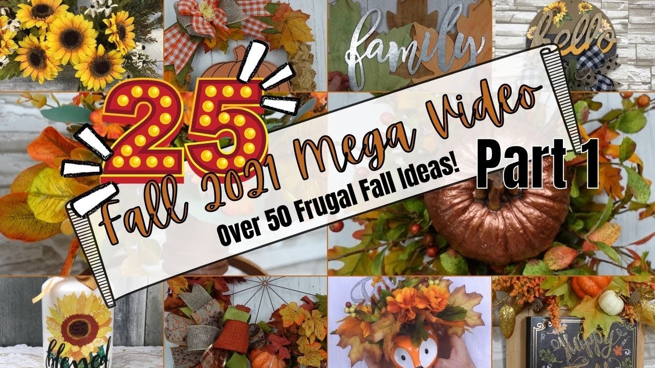 Fall Super MEGA Video - Over 50 Inspirational Fall Ideas - Video Compilation