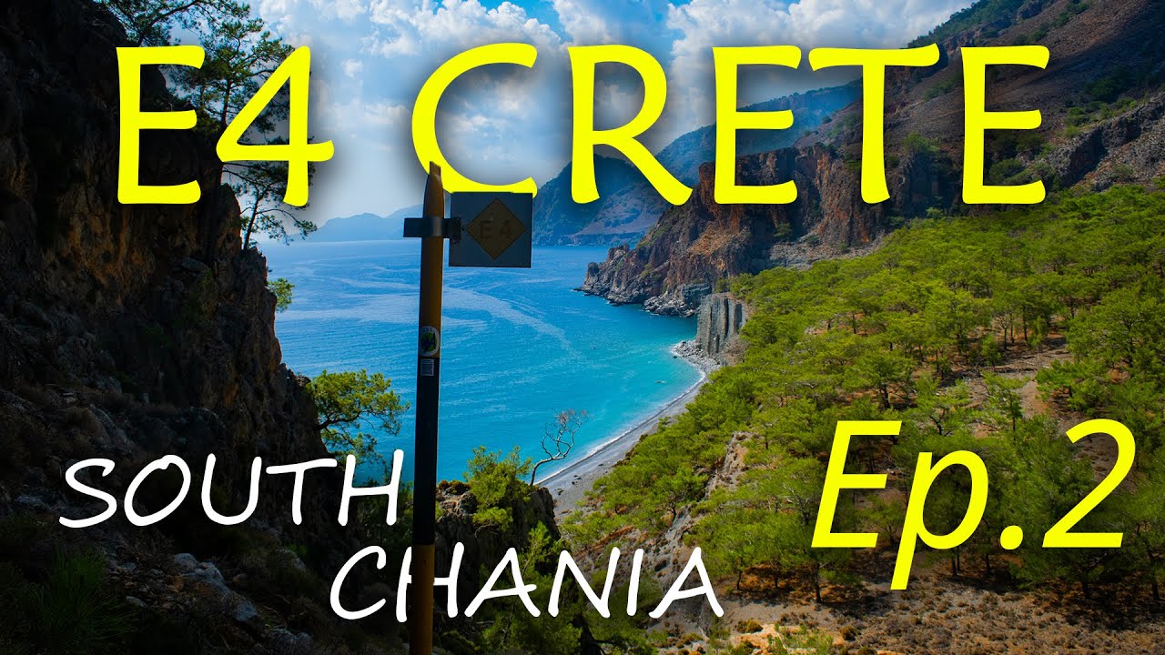 Agia Roumeli to Sougia | E4 Crete - Chania Coastal Section - Chapter 2 | Mini Series (4K)