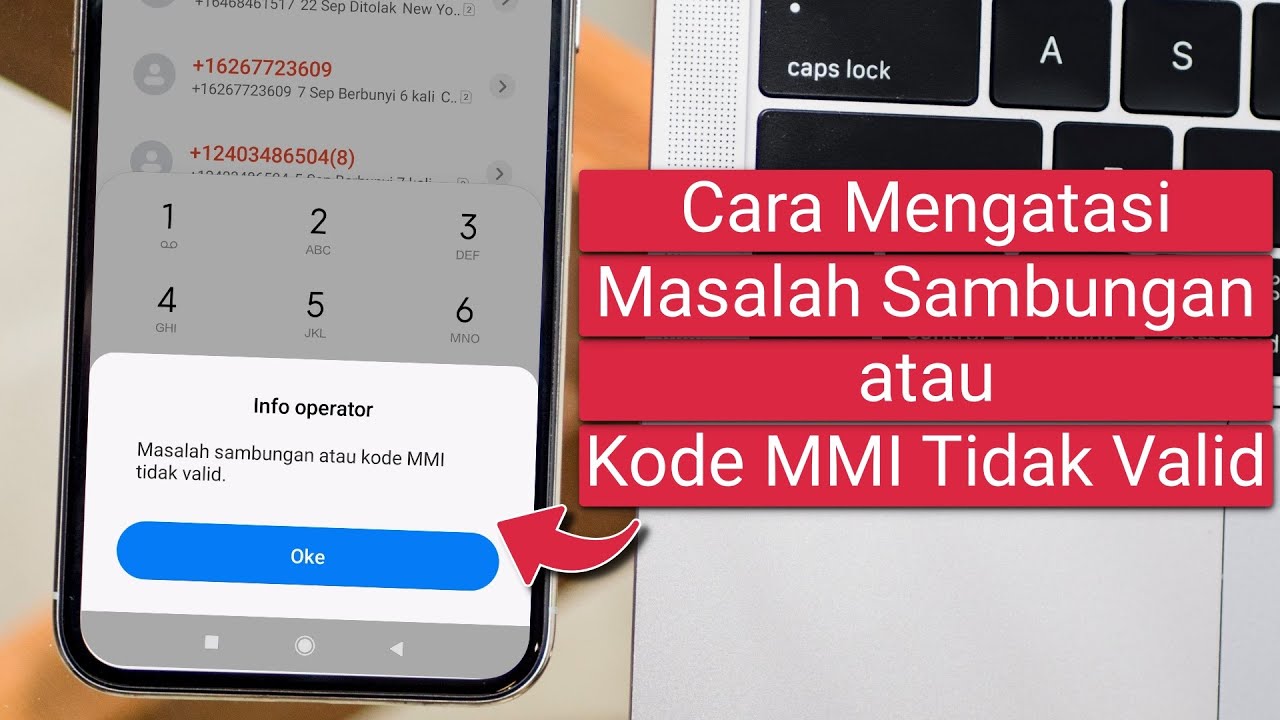 Cara Mengatasi Masalah Sambungan atau Kode MMI Tidak Valid