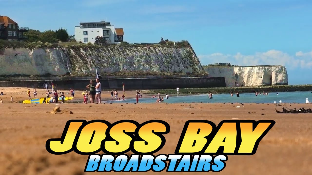 JOSS BAY Beach - Broadstairs - Kent - England (4k)