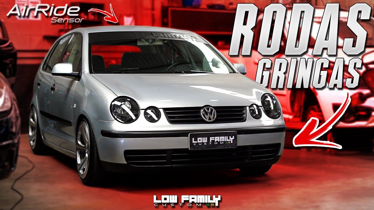 VW POLO 9N COM RODAS 3SDM ARO 17, UPGRADE PRA SENSOR! EP.82 [ LOW FAMILY CUSTOM BR ]