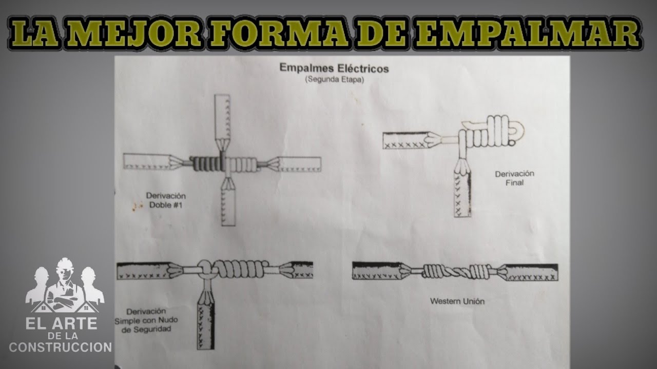 LOS 7 MEJORES EMPALMES ELECTRICOS