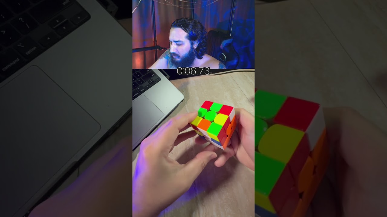 rubiks cube solve #rubikscube #speedcubing #speed #cuber #puzzle #subscribe #fyp #magic