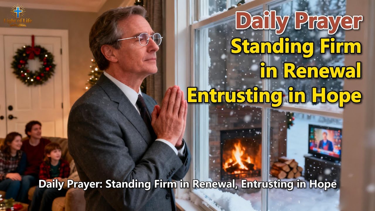 Daily Prayer: Standing Firm in Renewal, Entrusting in Hope January 1, 2026