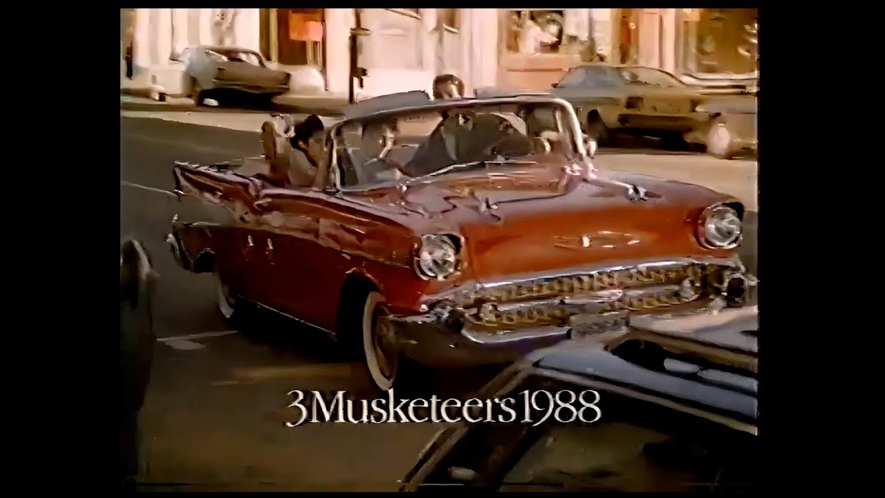 3 Musketeers - Parking - 80's TV Commercial