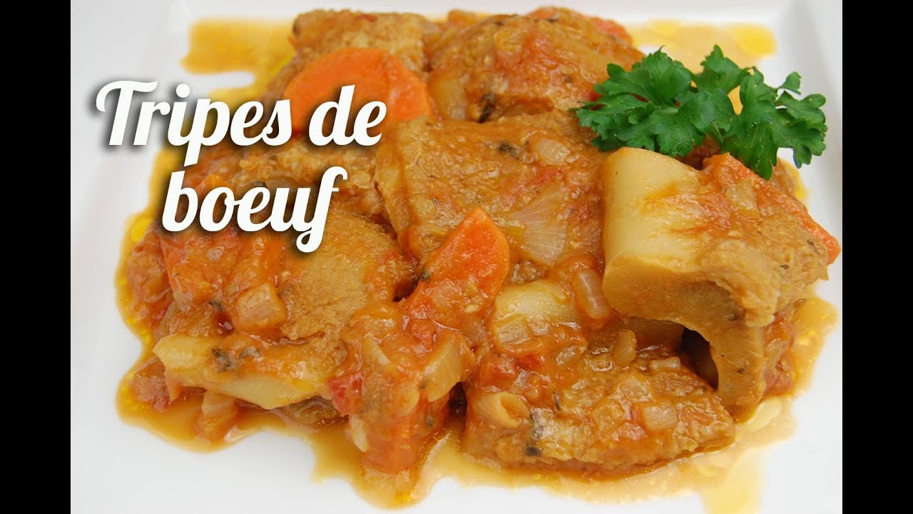 Ragoût de tripes de boeuf