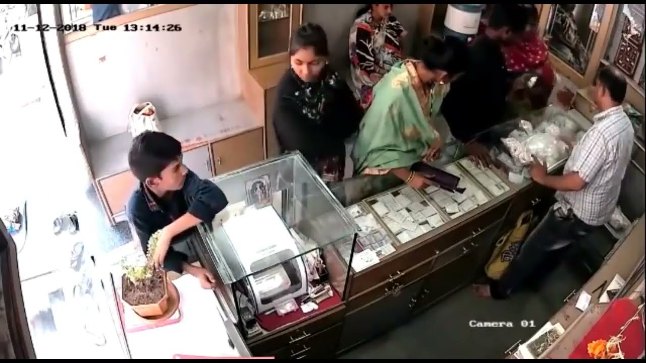 Chain Robbery Incident in India Caught in CCTV cameras|CCTV Footage 😱