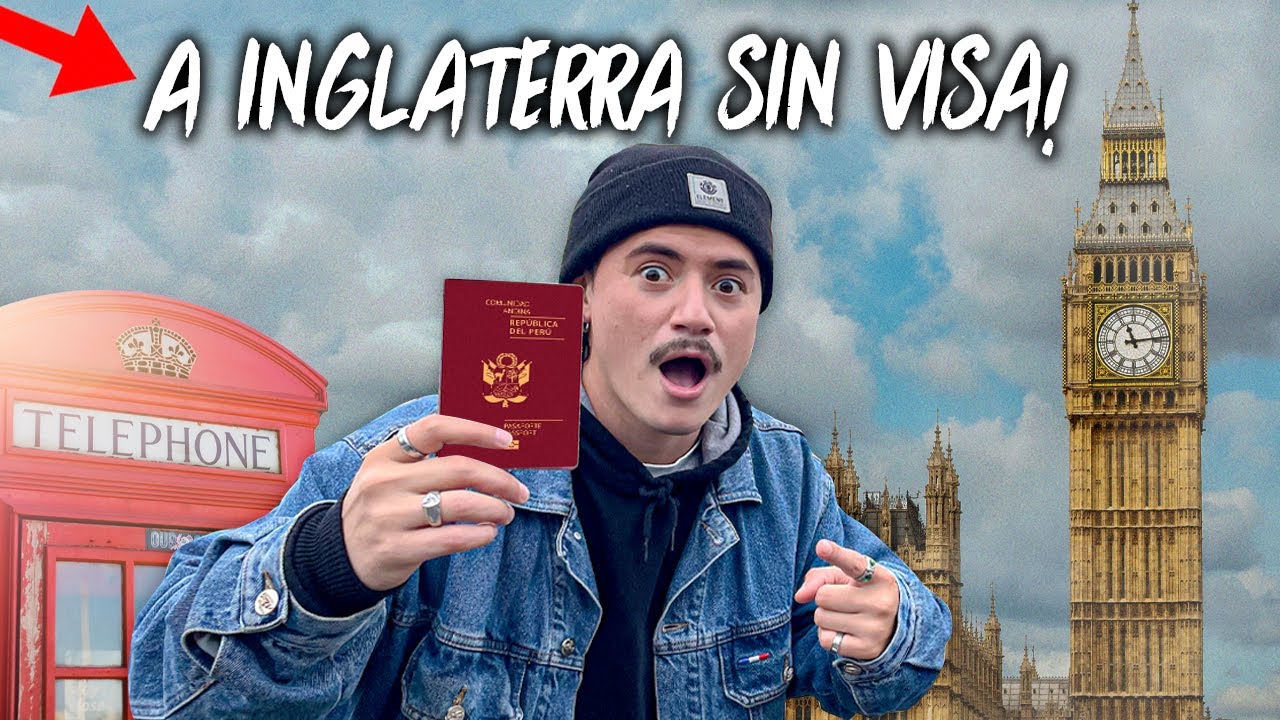 Así es viajar AL REINO UNIDO (INGLATERRA) SIN VISA SIENDO PERUANO 🇵🇪🇬🇧 | SOLO PASAPORTE!