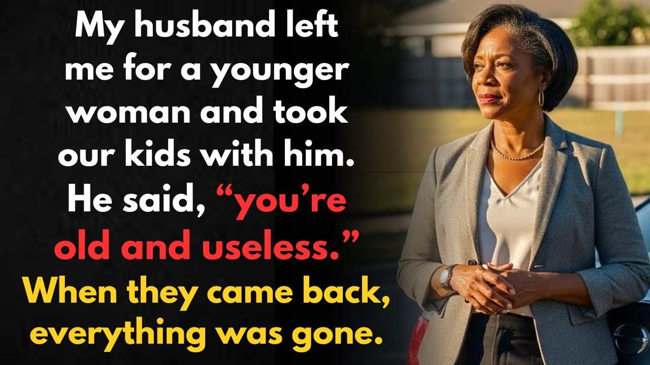 My husband called me old and useless — so I took everything he owned.