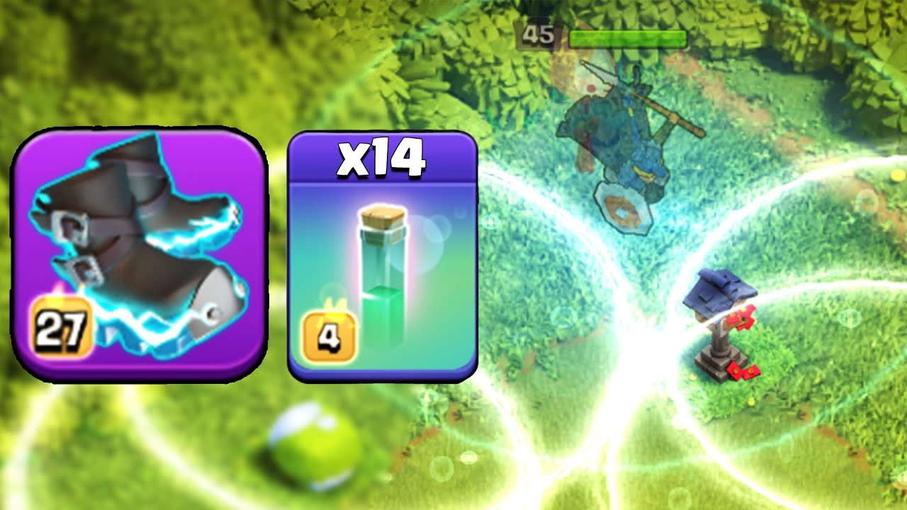 НОВАЯ МЕТА ДЛЯ ТХ13-17 l ЭЛЕКТРИЧЕСКАЯ НЕВИДИМОСТЬ l #КРАХ  CLASH OF CLANS