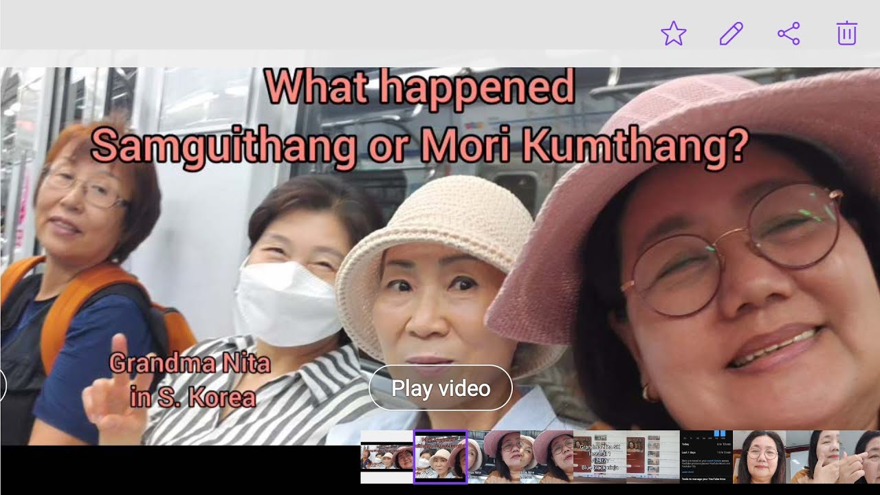 Mukbang with my Friends/in my daily routine/Life of Grandma Nita in S. Korea