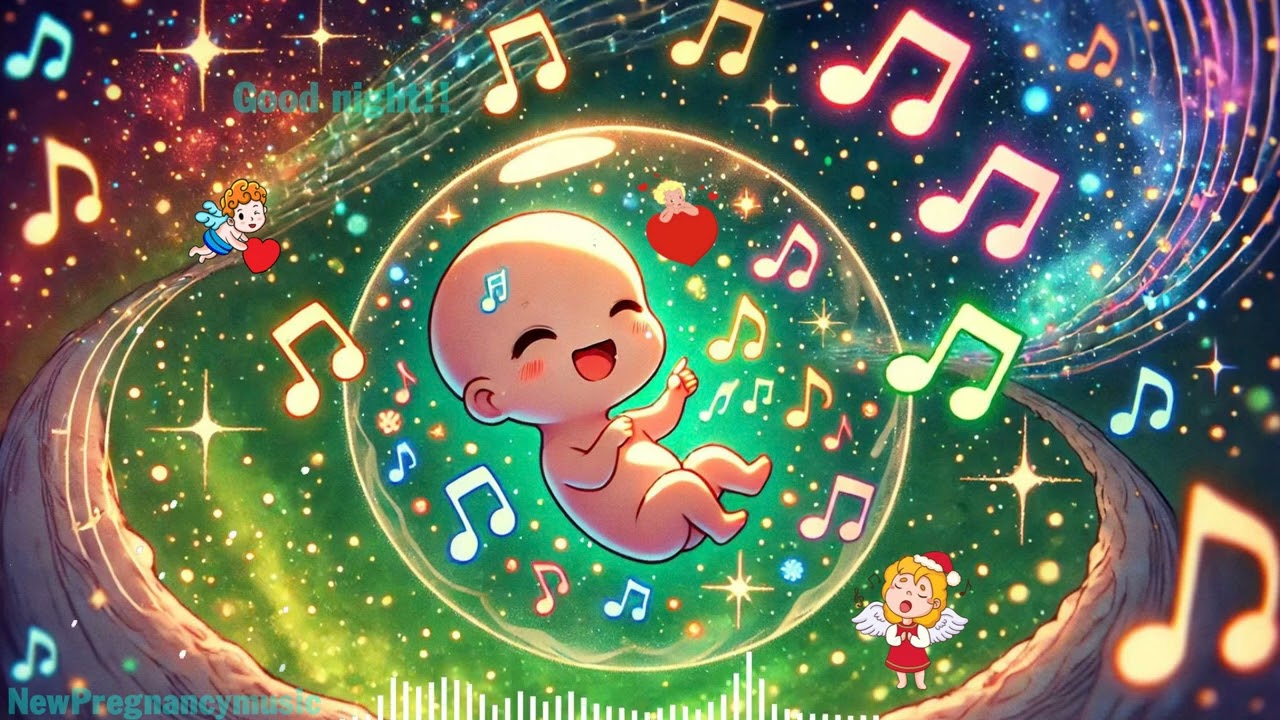 New Pregnancy music - Intellectual development - Music for all little angels - Good night !