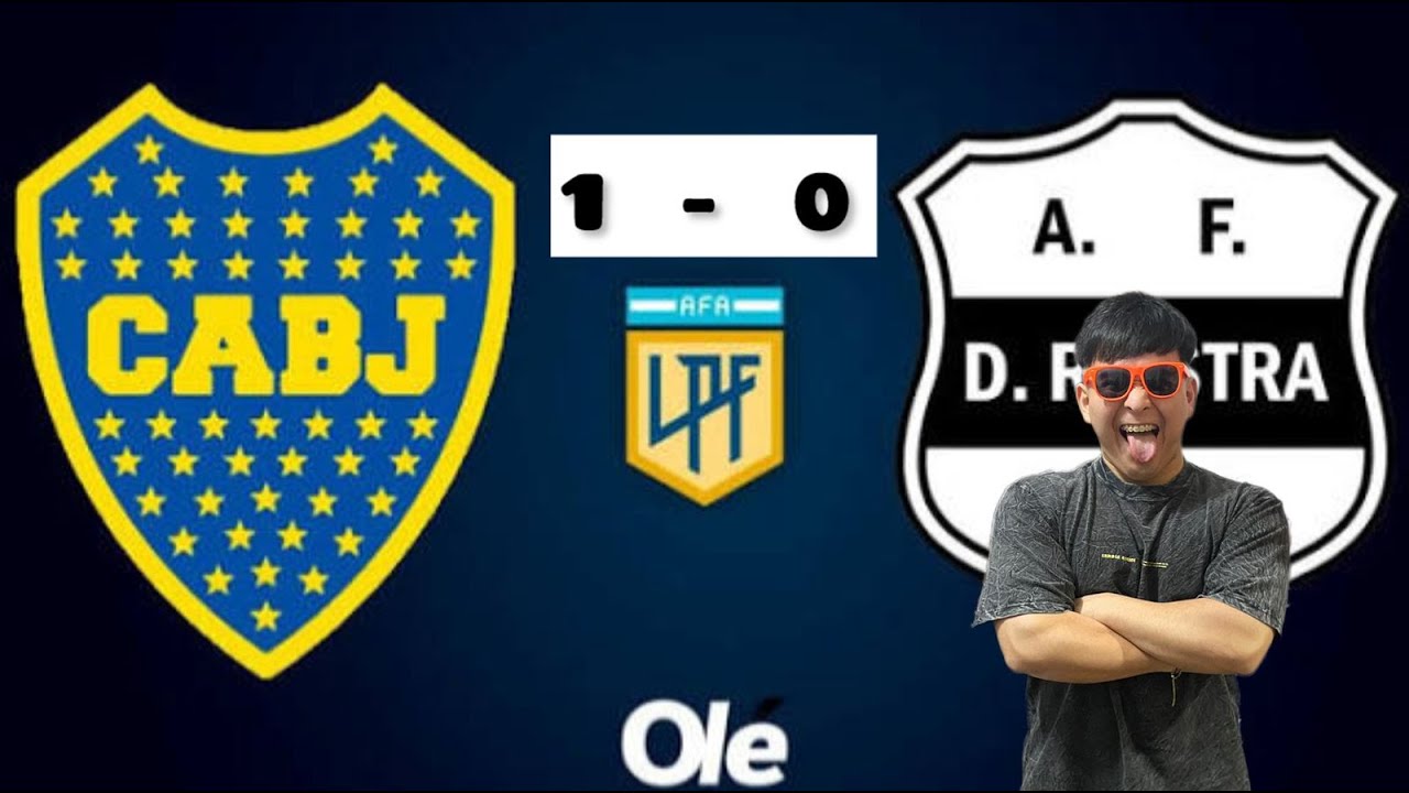 LO IMPORTANTE ES QUE SE GANO DE LOCAL// BOCA 1- RIESTRA 0