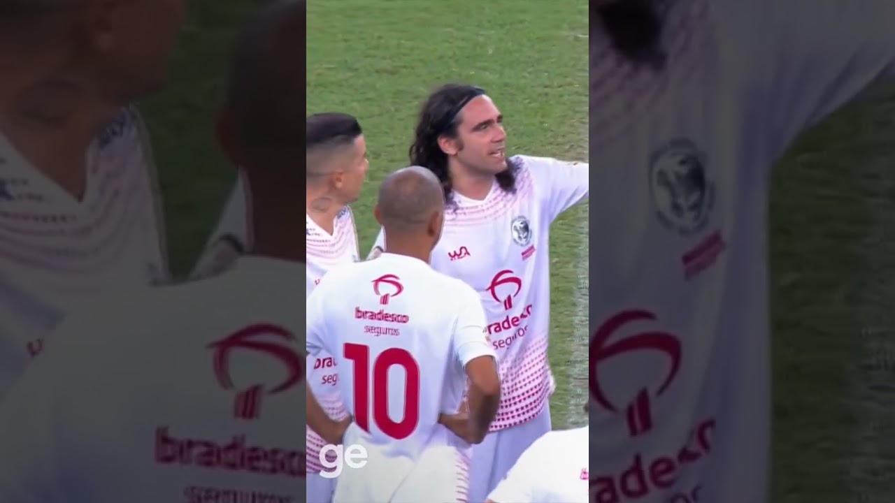 Ainda d&oacute;i!!! D'Alessandro lembra o gol que Adriano fez no &uacute;ltimo segundo. Brasil x Argentina
