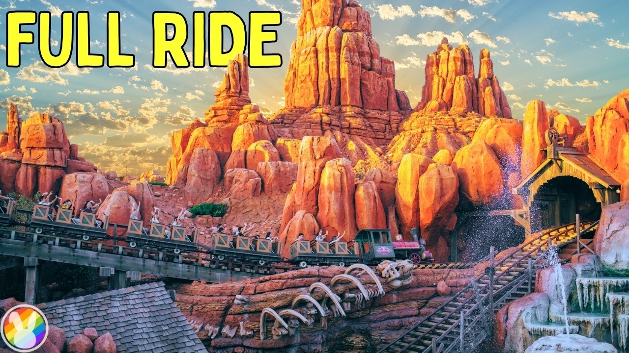 Big Thunder Mountain at Tokyo Disneyland RED HAT EDITION!