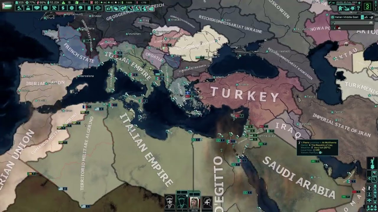 HOI4 Tno - Governatorato del Levante/ Palestine-Israel