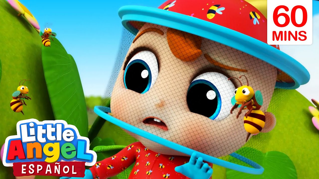 A Bebé Juan le asustan los Insectos | Canciones Infantiles con Bebé Juan🎵| Little Angel Español