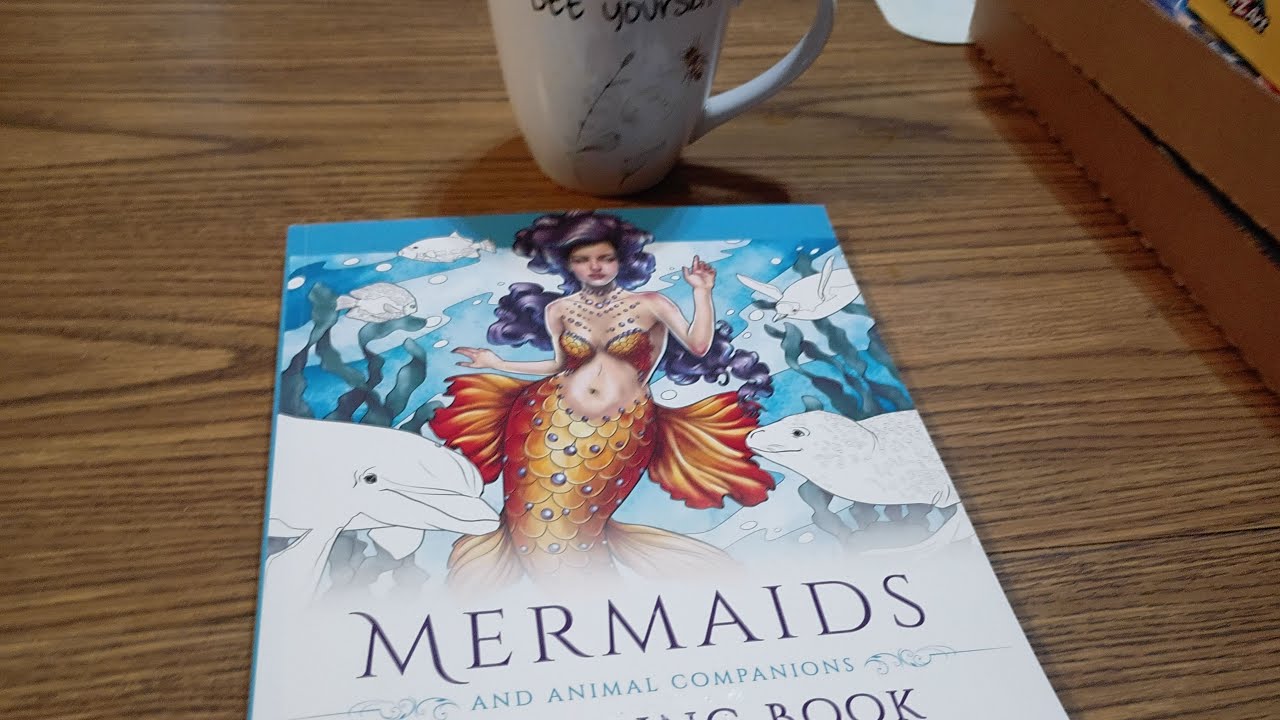 let's color another Selina Fenech mermaid!