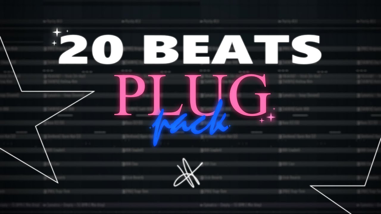 20 BEATS de PLUG pra você COMEÇAR na CENA