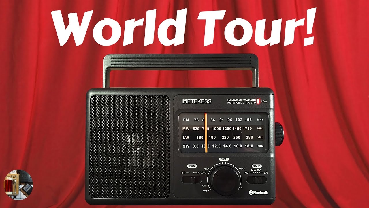 Retekess TR626 AM FM LW BT Shortwave Radio Review