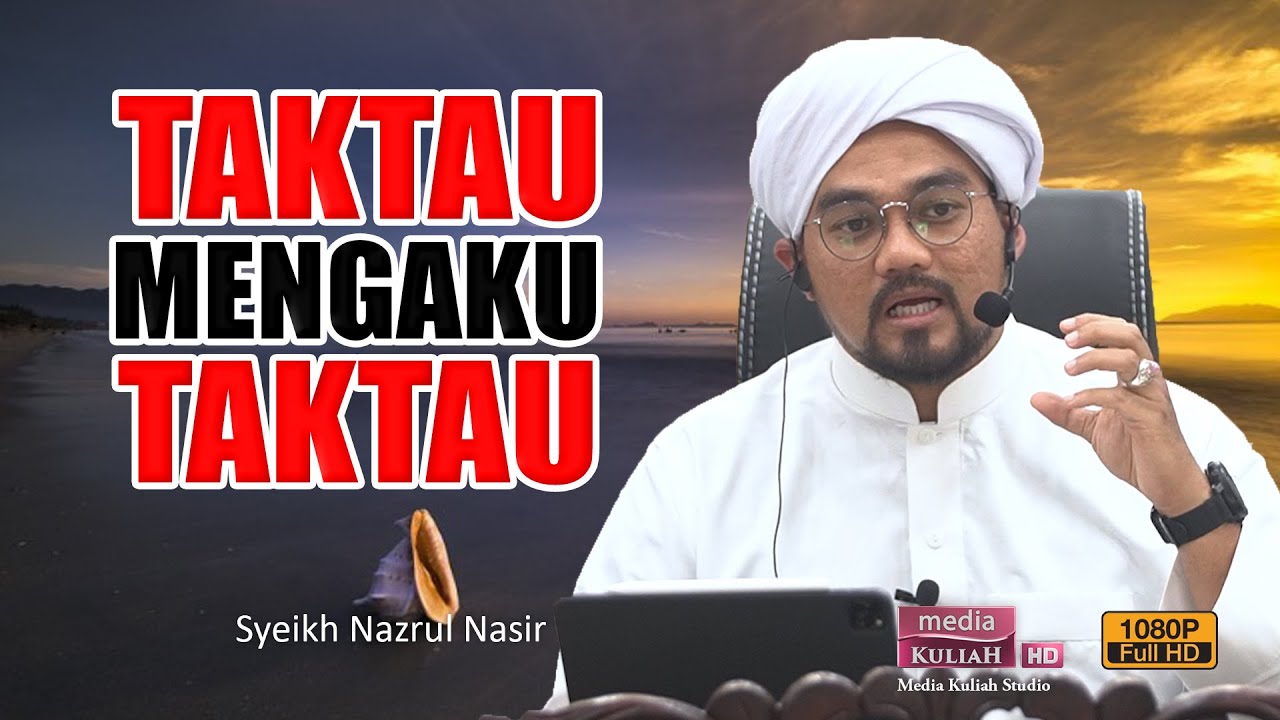 Syeikh Nazrul Nasir - Suka dok tanya syeikh google. Patut sesat 🤦🏻‍♂️