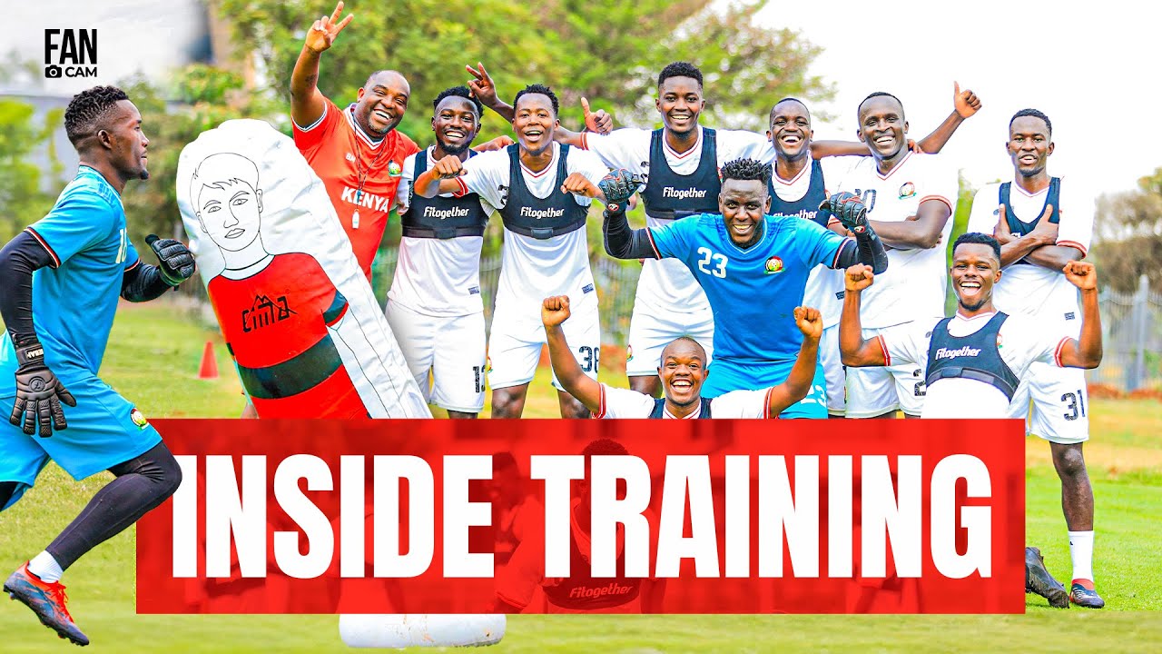 HARAMBEE STARS second training ahead of CHAN 2024