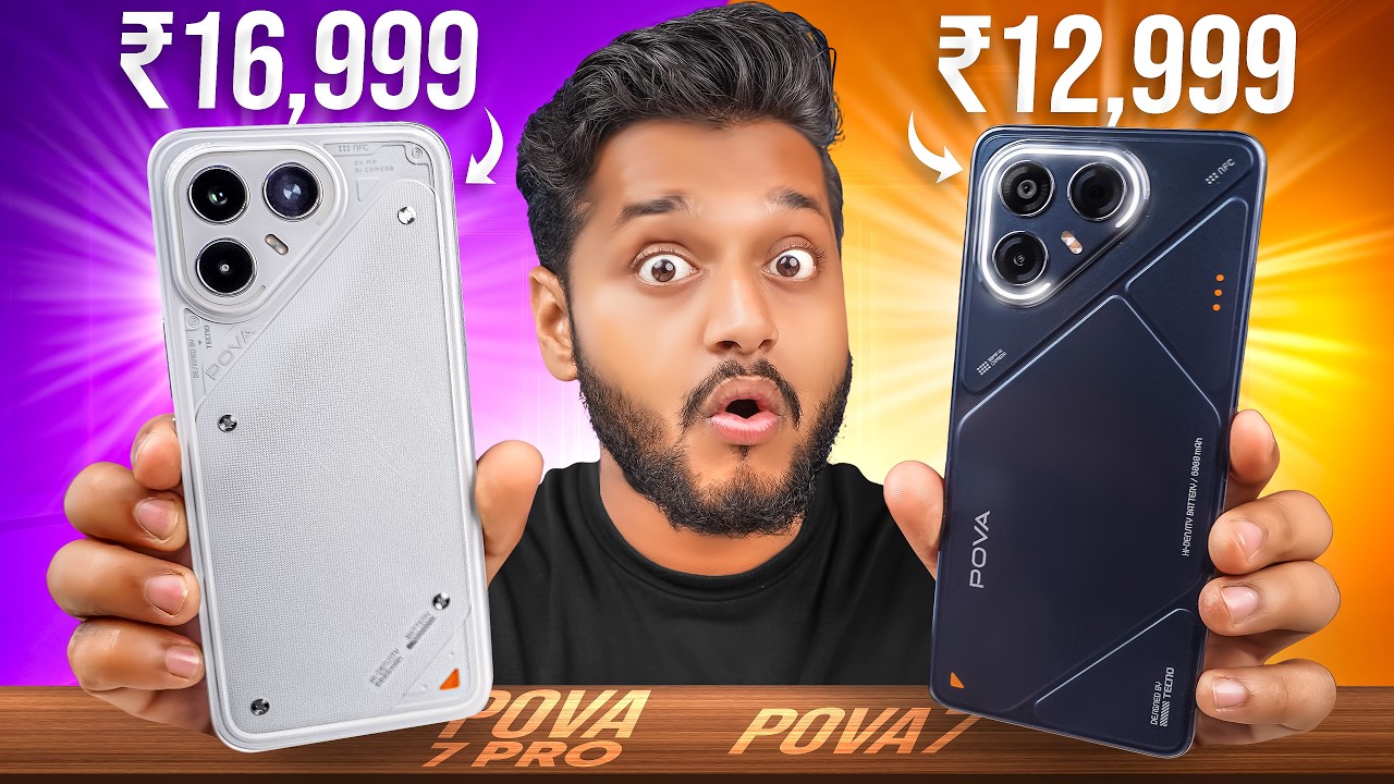 Tecno Pova 7 And 7 Pro Unboxing & Review – Best Phone Under ₹13,000