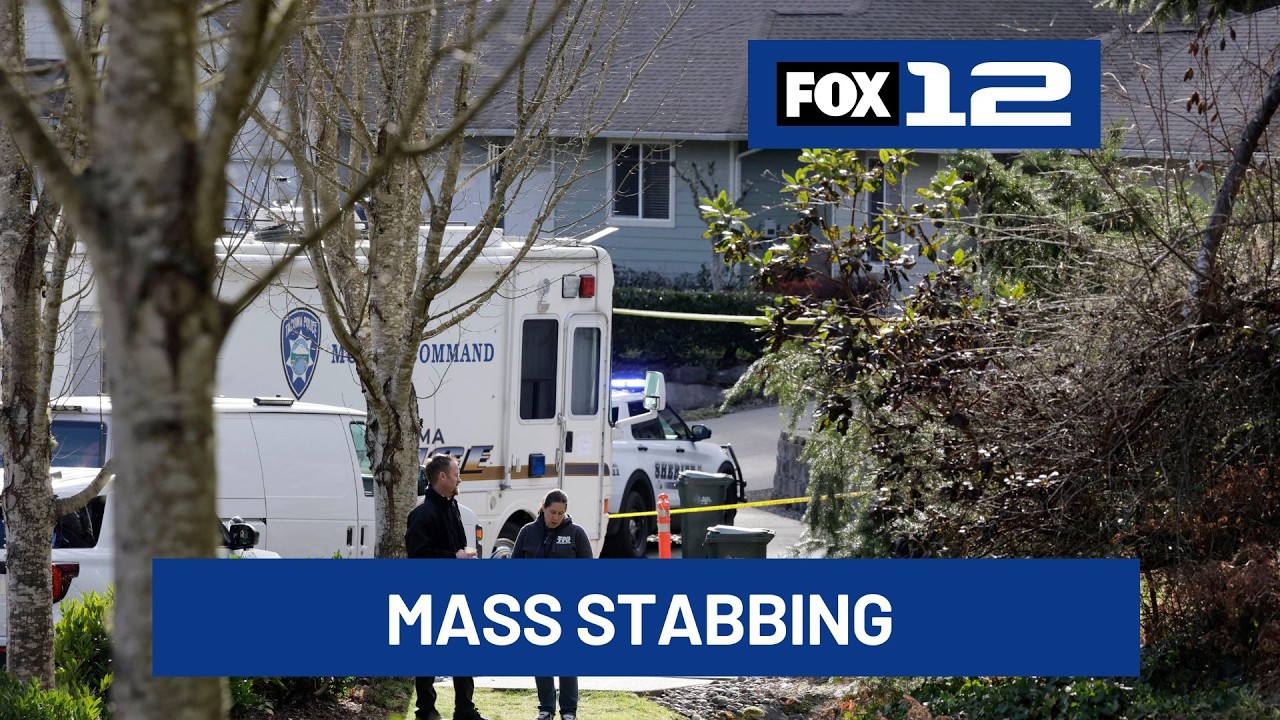 Suspect and 4 others are dead after stabbing near Tacoma, authorities say