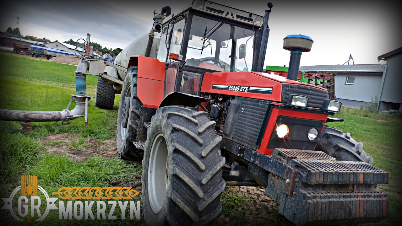 Rozlewanie gnojowicy ✔ ZTS 16245 & Pichon [ Praca w GR Mokrzyn #9 ] GoPro Hero 8