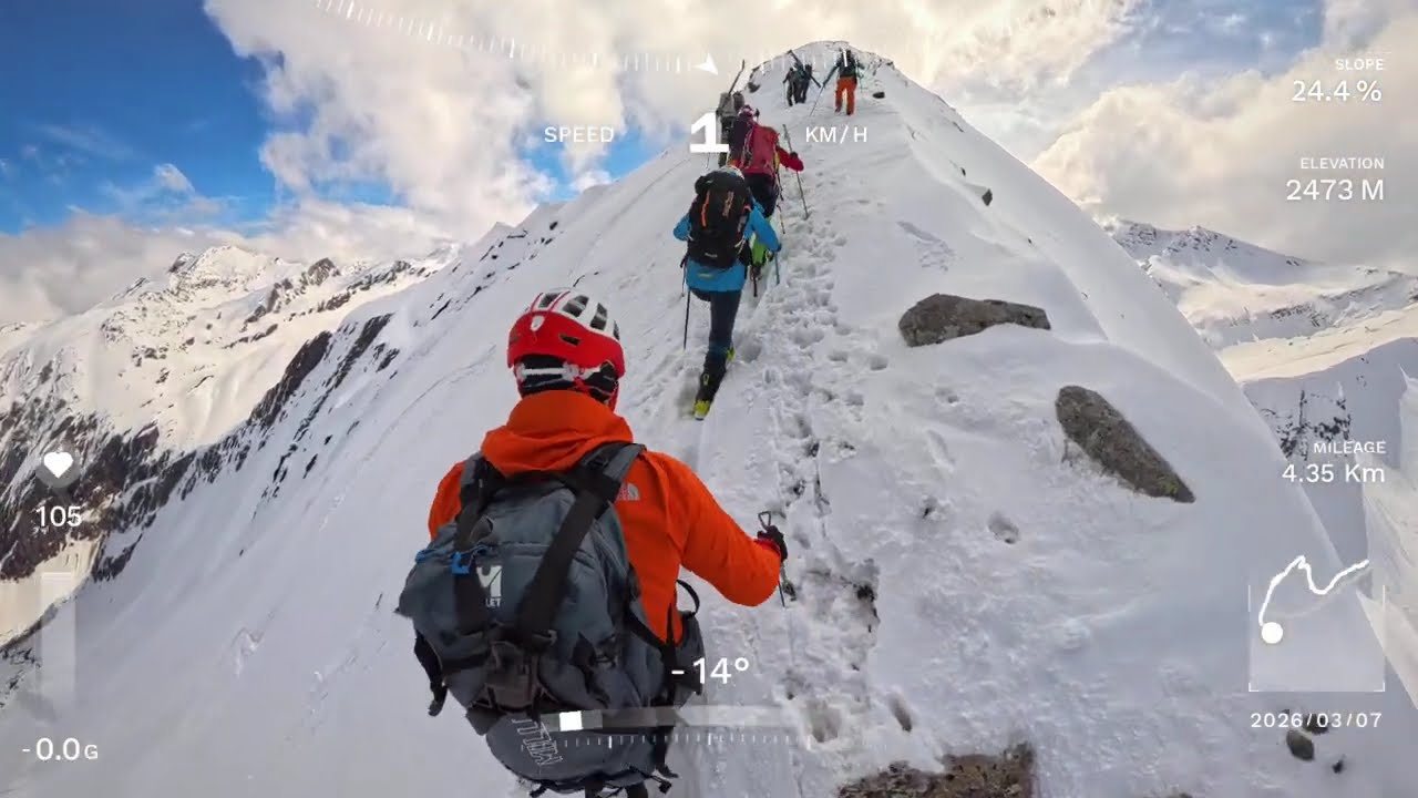 Esquí de montaña en el Pic de l'Aiguillette (2.517m) | Desde el Túnel de Bielsa ⛷️🏔️