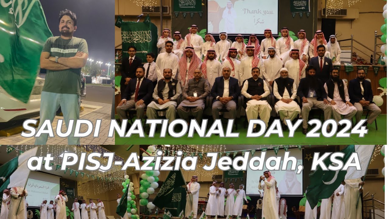 Saudi National day Celebrations at PAKISTAN INTERNATIONAL SCHOOL JEDDAH, KSA. #pisj #يوم_الوطني #جده