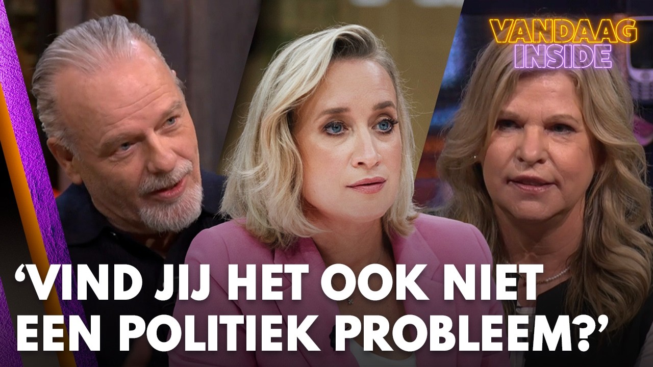 Wierd Duk vraagt Tina Nijkamp naar talkshow 'Eva': 'Vind jij het ook niet een politiek probleem?'