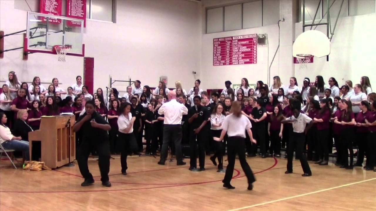Taylor, MI West Middle School Chorus Performs 