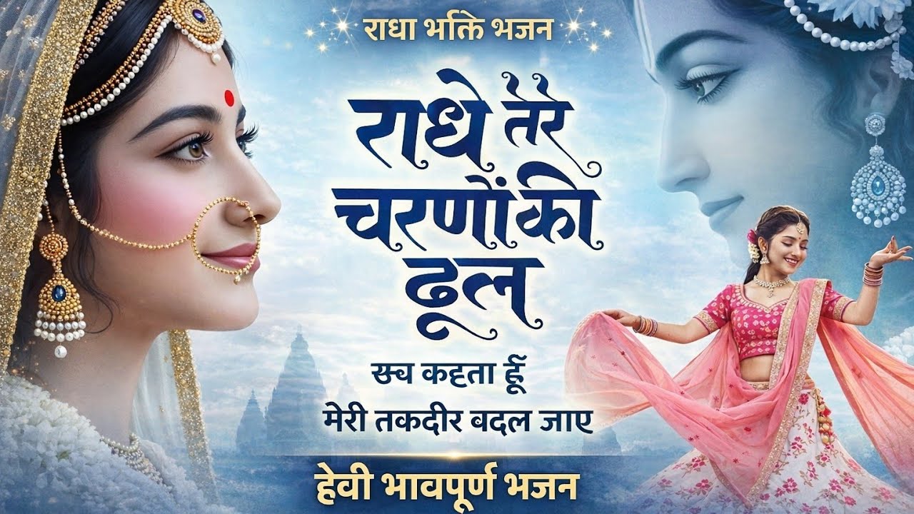 राधे तेरे चरणों की धूल जो मिल जाए | Radha Krishna Bhajan | राधा भक्ति भजन | Latest Hindi Bhajan 2026