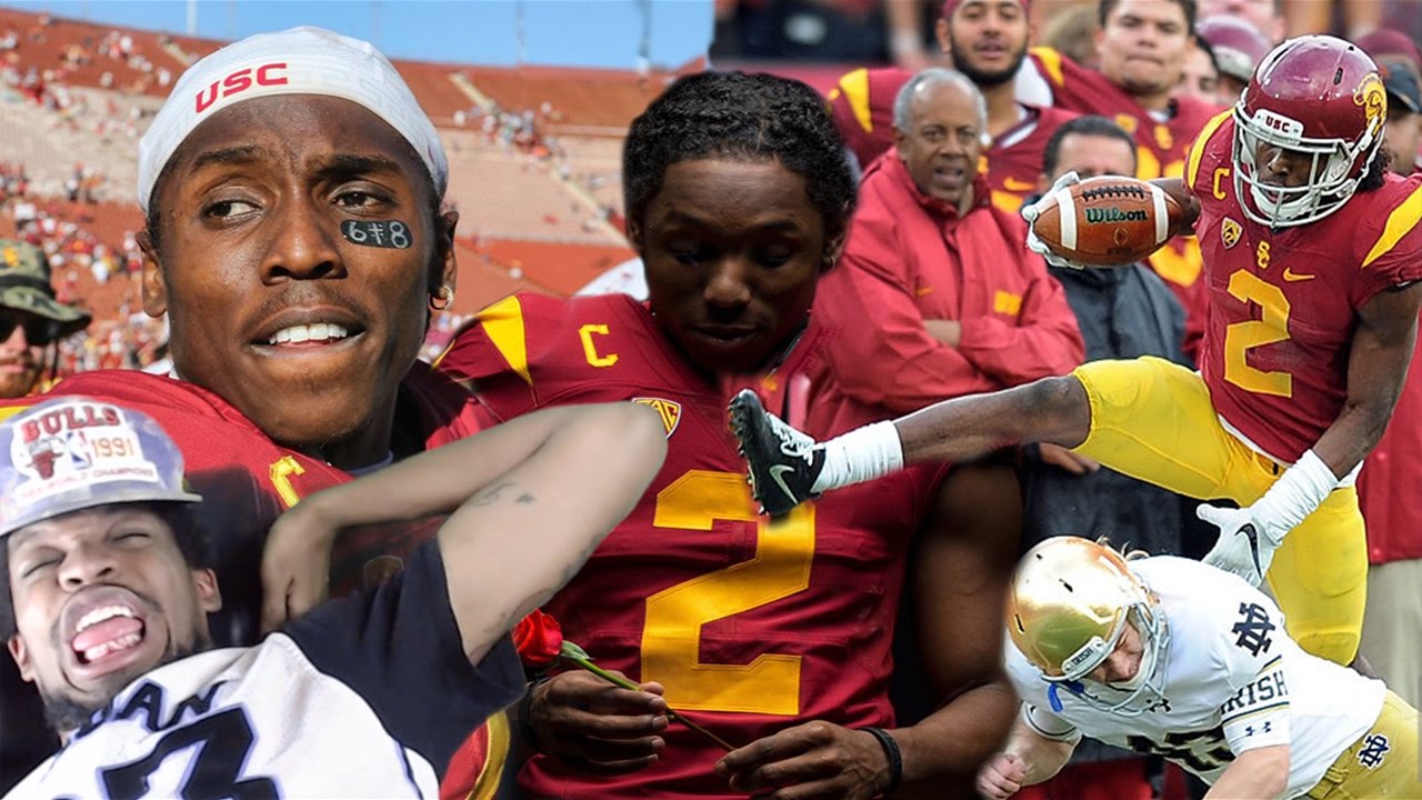 NATIONS BEST CORNERBACK! ADOREE JACKSON 2016 USC HIGHLIGHTS REACTION!