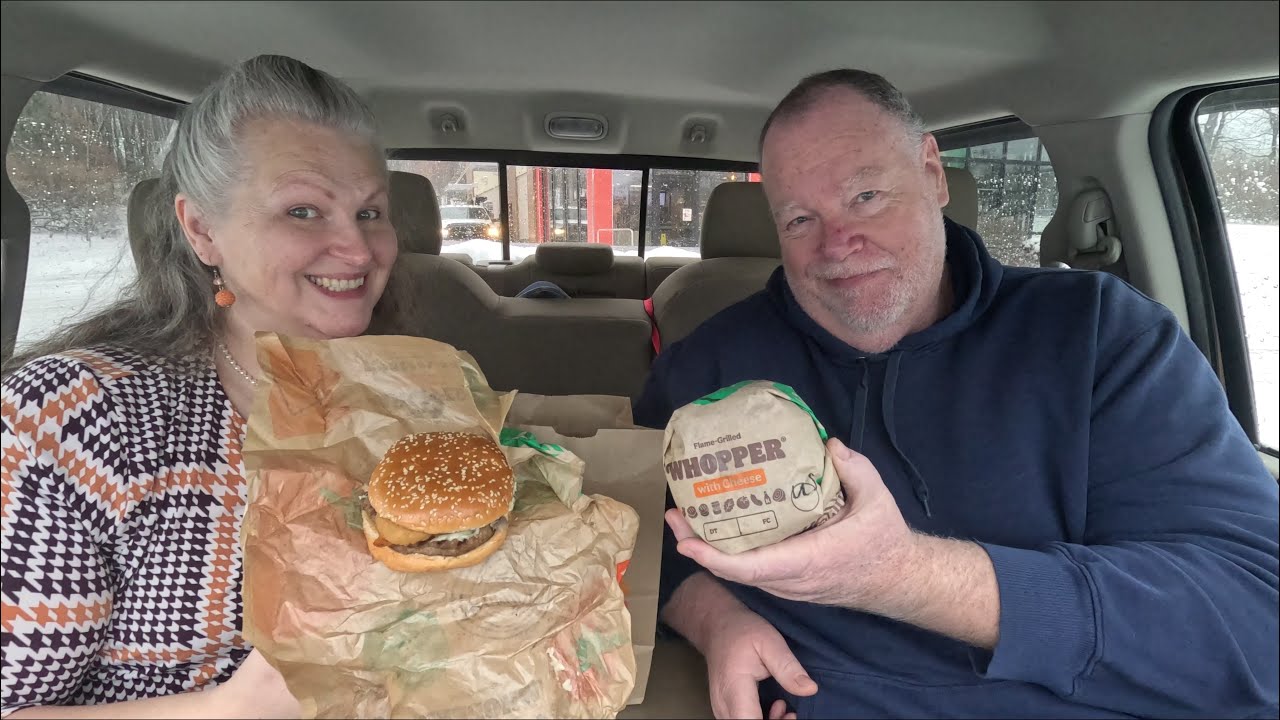 Holy Moly Its Our Excellent Burger King Ultimate Steakhouse Whopper Review!! Its A Thick One!