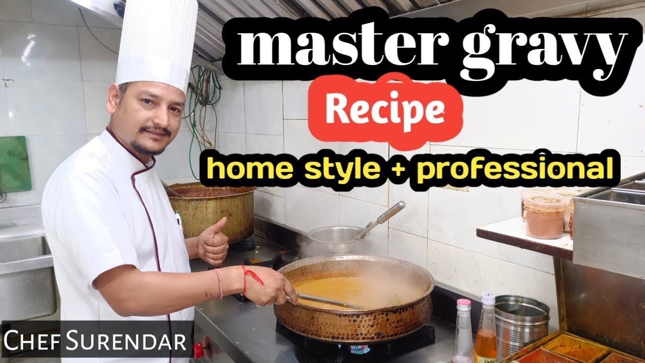 Masters Gravy Recipe for | Restaurant And Home kitchen| #Mastergravy